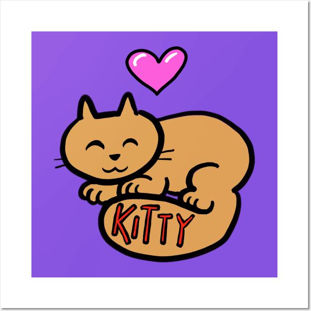 Pretty kitty Wall Art by wolfmanjaq